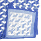 ZPB Sorority Kimono Blue White Block Print Women