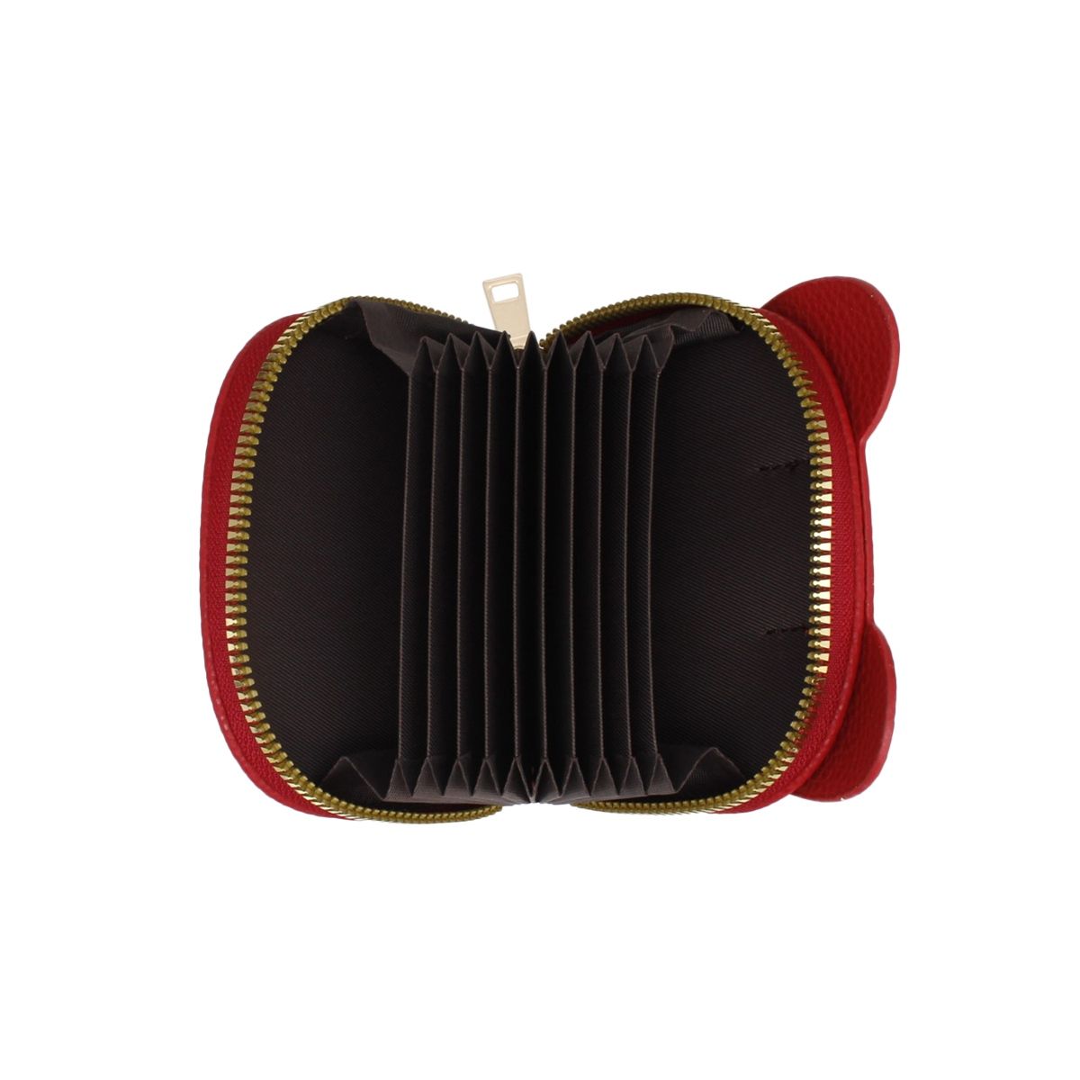 Wallet Red Elephant Zipper Accordion For Women DST