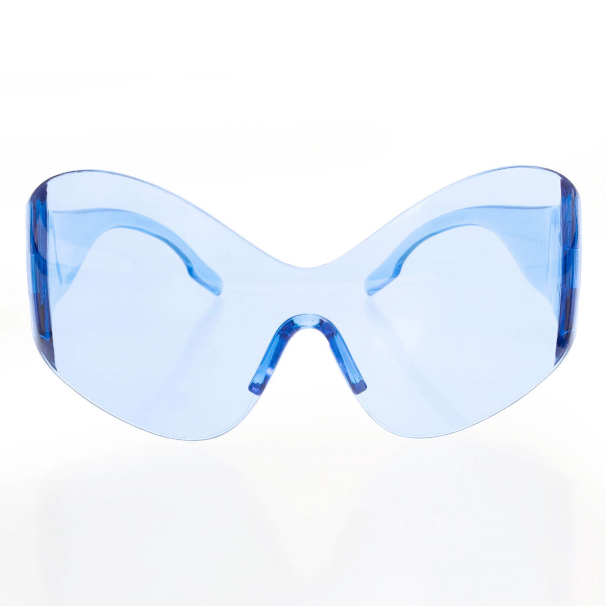 Sunglasses Butterfly Mask Blue Eyewear for Women