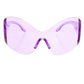 Sunglasses Butterfly Mask Purple Eyewear for Women