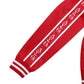 DST Greek Apparel M Red Zip Up Track Jacket