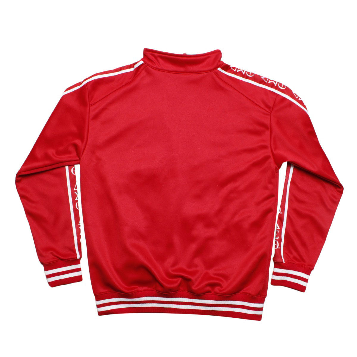 DST Greek Apparel M Red Zip Up Track Jacket