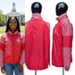 DST Greek Apparel 2XL Red Windbreaker Jacket