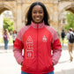 DST Greek Apparel XLarge Red Windbreaker Jacket
