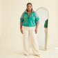 AKA Greek Apparel 5XL Green Windbreaker Jacket