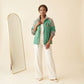 AKA Greek Apparel XLarge Green Windbreaker Jacket
