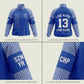 ZPB Apparel 4XL Royal Blue Windbreaker Jacket