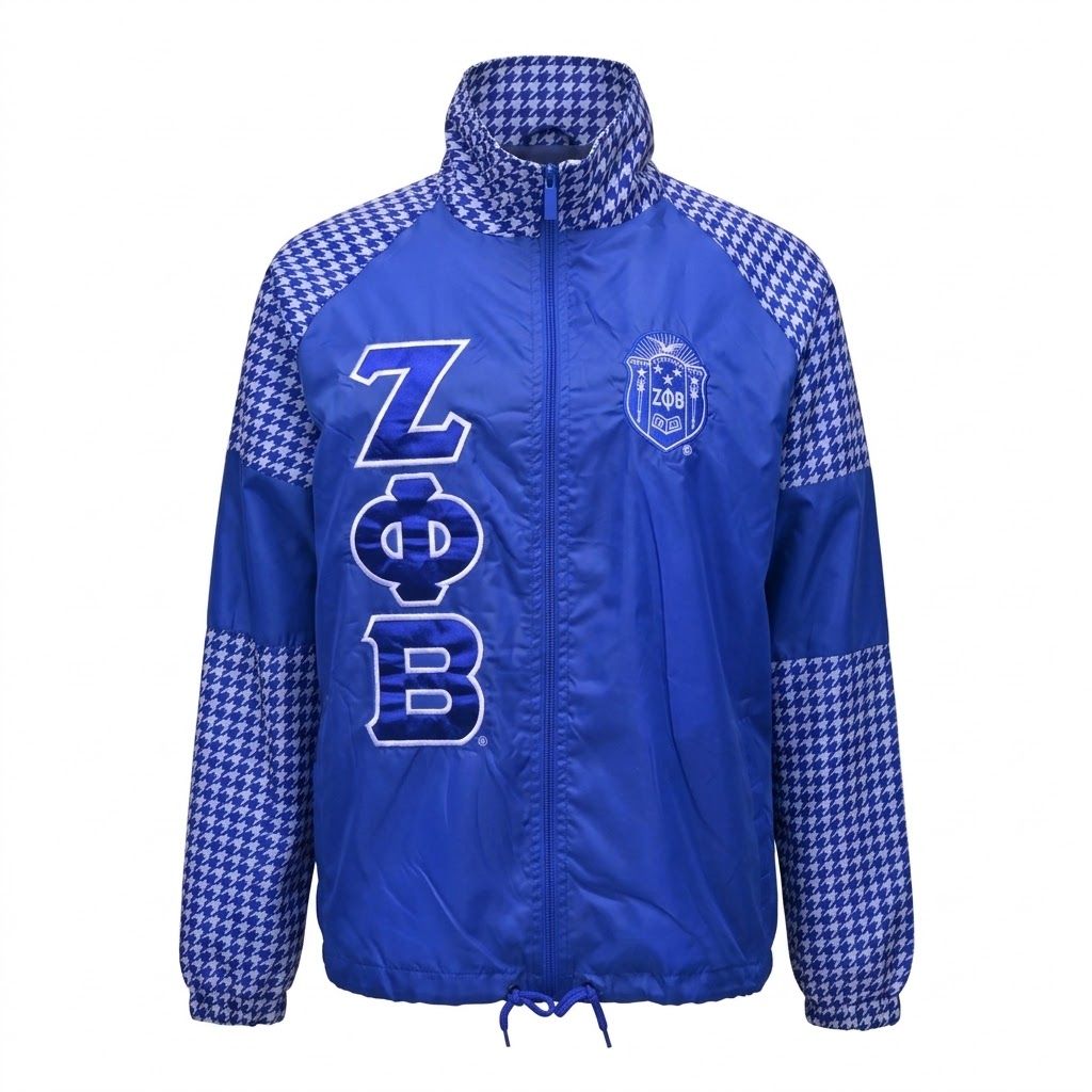 ZPB Apparel 4XL Royal Blue Windbreaker Jacket