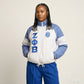 ZPB Apparel Large Blue White Windbreaker Jacket
