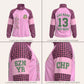 AKA Apparel 4XL Pink & Black Windbreaker Jacket