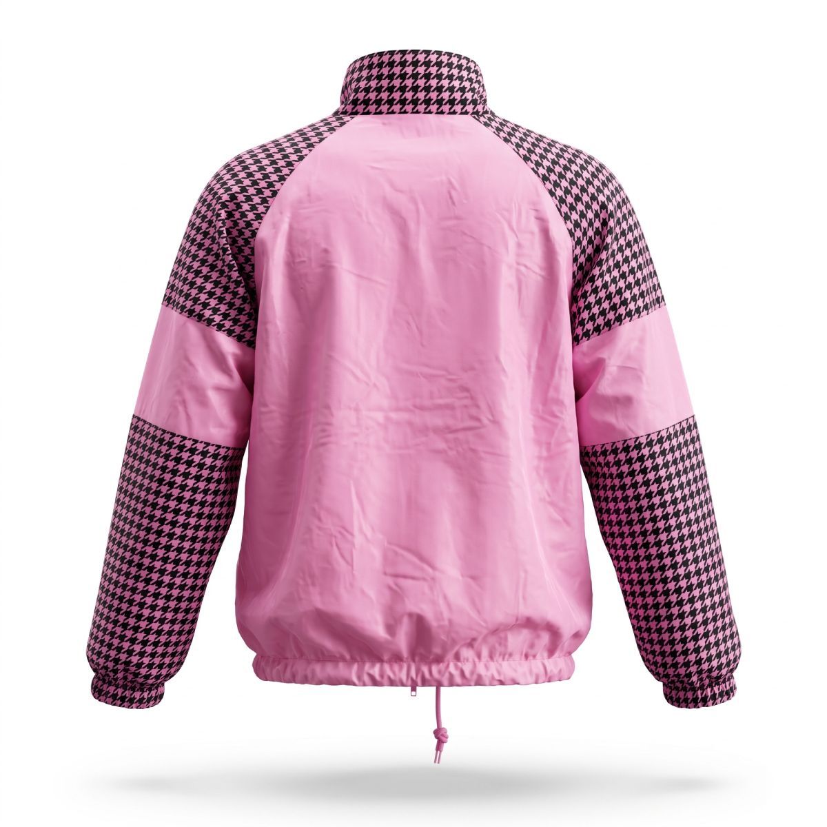 AKA Apparel Large Pink & Black Windbreaker Jacket