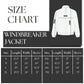 AKA Apparel Large Pink & Black Windbreaker Jacket