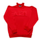 DST Greek Merch XL Red Cold Shoulder Sweatshirt