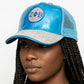 ZPB Iridescent Stone Brim Trucker Baseball Hat