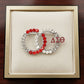 Delta Sigma Theta Circles Rhinestone Brooch