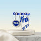 Zeta Phi Beta 1920 Ribbon Charm Brooch