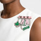 Alpha Kappa Alpha 1908 Ribbon Charm Brooch