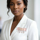 Alpha Kappa Alpha 1908 Banner Brooch Lapel Pin