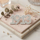 Delta Sigma Theta 1913 White Pearl Brooch Pin