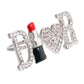 Silver Dior 2 Finger Ring