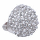 Silver Pearl Dome Stone Ring