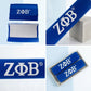 Zeta Phi Beta Blue Seat Belt Cover Set