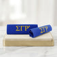 Sigma Gamma Rho Blue Seat Belt Cover Set