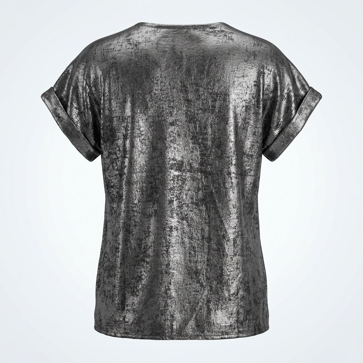 XLarge AKA Sterling Silver Sisterhood Metallic Top