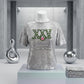 Medium AKA Silver Soror 25th Pearl Metallic Tee
