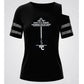 XLarge AKA Black Cold Shoulder Cutout Athletic Top