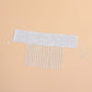 Anklet Silver Rhinestone 16 Line Fringe for Women