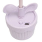 Portable Desk Fan Purple Flower Pot Kuromi