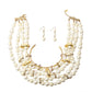Layered Pearl Choker Set