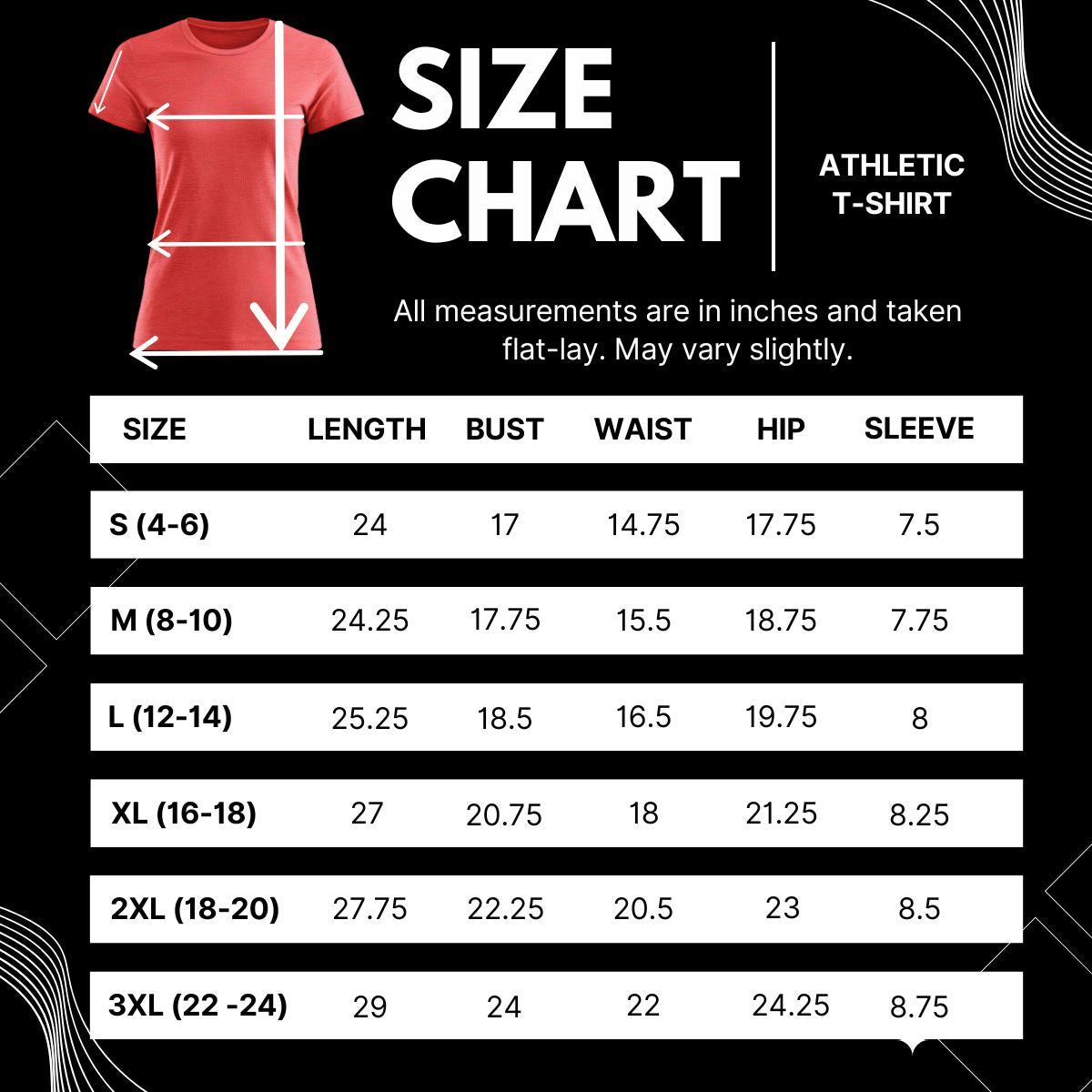 DST Certified 2XL Delta Girl Red Athletic Tee