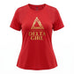 DST Certified 2XL Delta Girl Red Athletic Tee