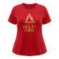 DST Certified 3XL Delta Girl Red Athletic Tee