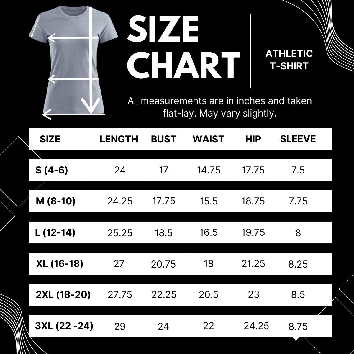 AKA Large Silver Soror Black Athletic Tee