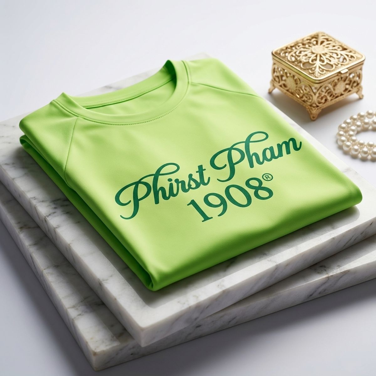 AKA XLarge Phirst Pham 1908 Green Performance Tee