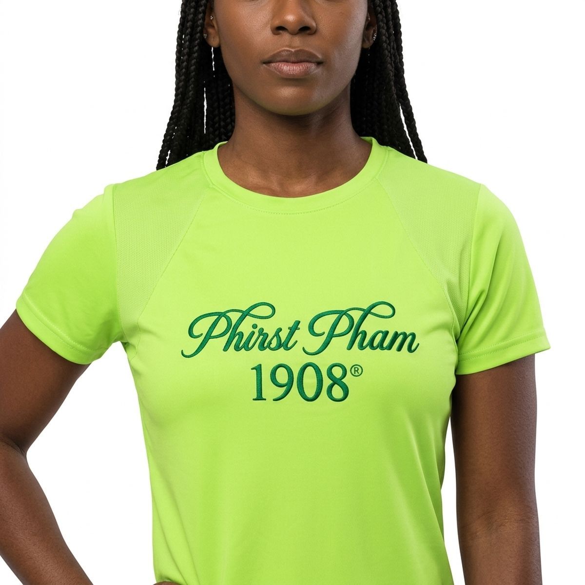 AKA XLarge Phirst Pham 1908 Green Performance Tee