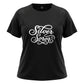 AKA XLarge Silver Soror Black Athletic Tee