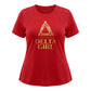 DST Certified XLarge Delta Girl Red Athletic Tee