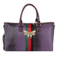 Designer Stripe Purple Weekender
