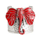 Red Elephant Head Cuff