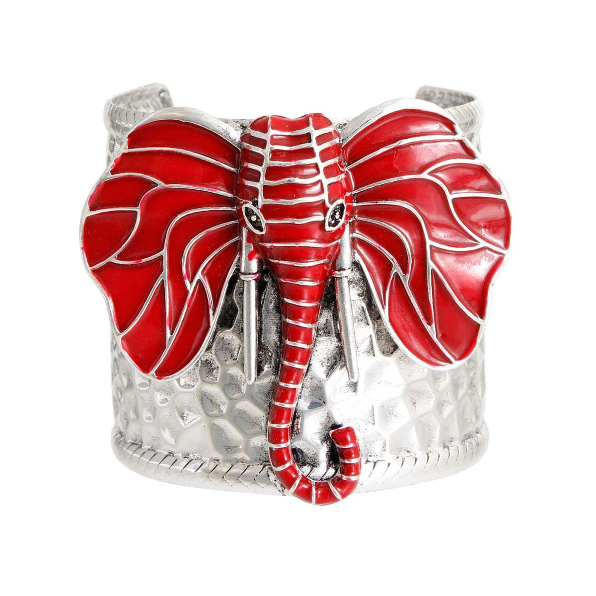 Red Elephant Head Cuff