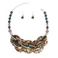 Camouflage Disc Necklace