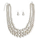 Silver Pearl 3 Layer Set