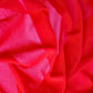 3XL Sheer Red Asymmetric Tunic