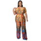 1XL Rainbow Swirl Jumper