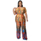 4XL Rainbow Swirl Jumper