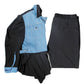 1XL Black Denim Shirt Pant Set